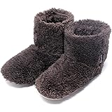 ミコラ正規品【2019冬 北欧 あったか もこもこルームシューズ 【Lサイズ ～26.0cm】 寒い台所でもホカホカ暖かい 足首まですっぽり 冬用 防寒 ボアブーツ スリッパ【ブラウン】