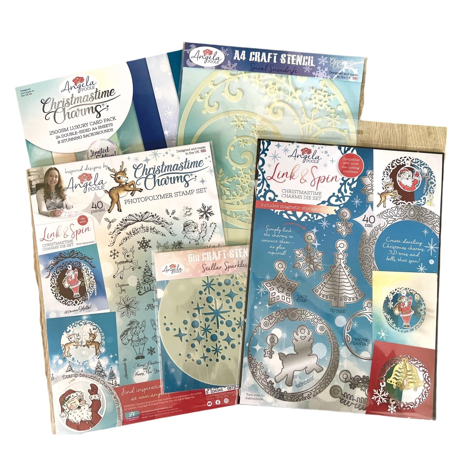 Angela Poole Christmastime Charms Complete Collection