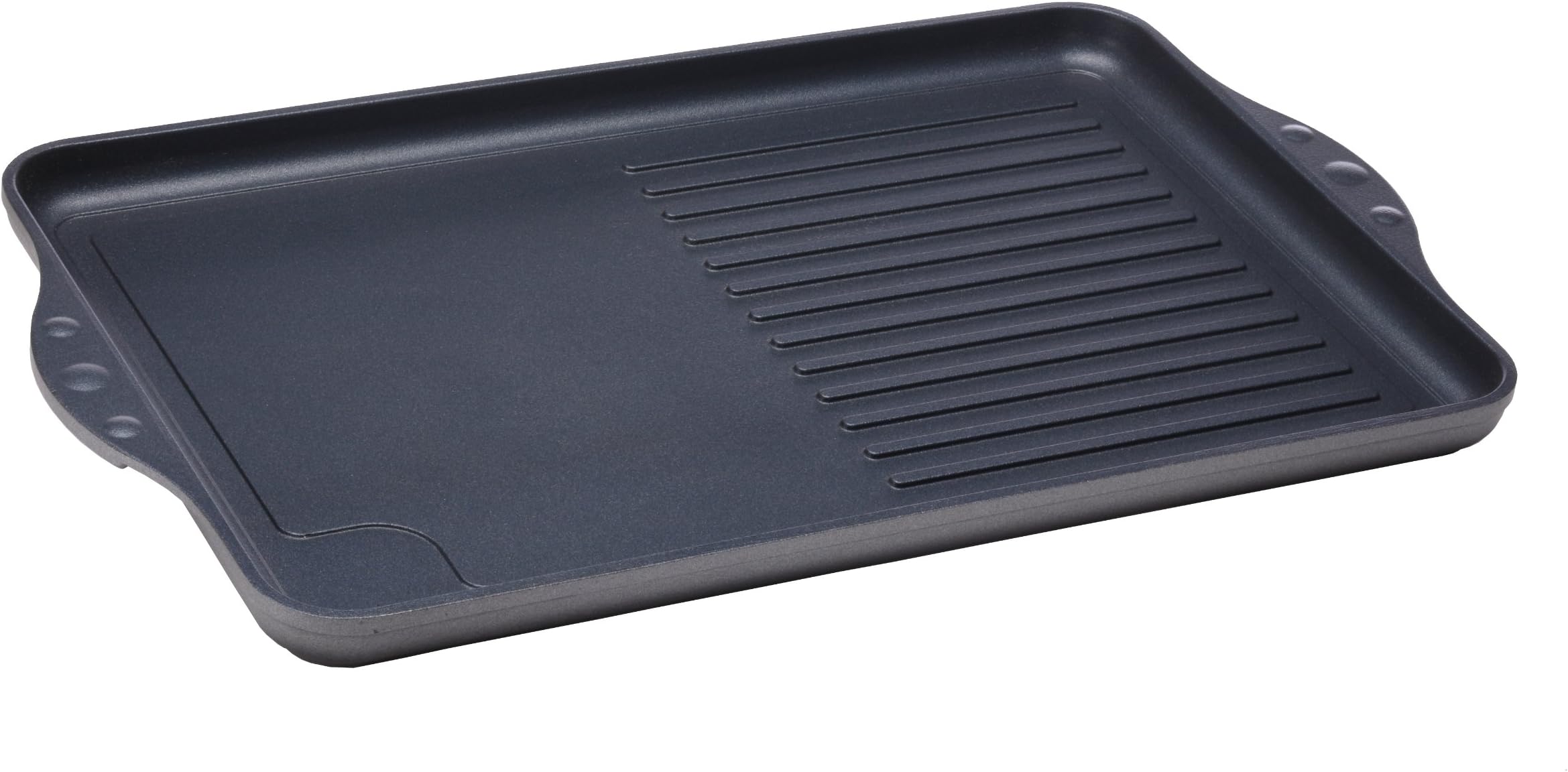 Swiss DiamondHD Classic Nonstick Double-Burner Grill/Griddle Combo
