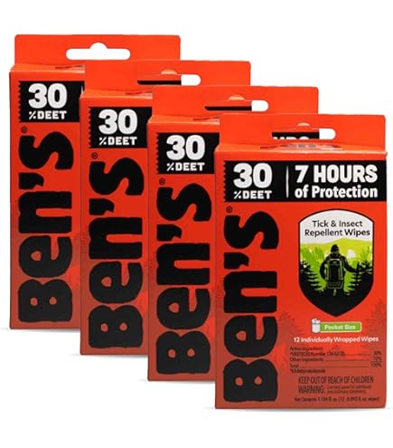 Ben’s Tick & Insect Repellent – 100% DEET, 1.25 Oz Spray, Odorless & EPA Registered