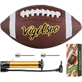 vigvitspo Game Ready Match Football | Enhanced Grip Texture, Premium PU Leather for Youth &amp; Adult