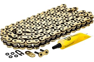 NICHE Gold 420 X-Ring Chain 104 Links with Connecting Master Link