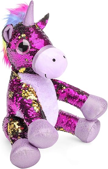 sequin unicorn toy