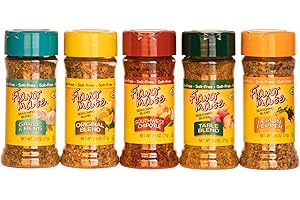 Flavor Mate No Salt Seasoning Blend - Variety Pack - Original,Garlic and Herb,Southwest Chipotle,Lemon & Pepper, Table Blend - 2.5 oz-Kosher