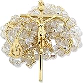 Venerare Catholic Crystal Wedding Rosary
