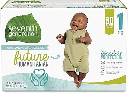 seventh generation diapers size 1