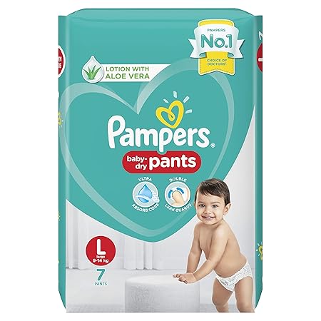 pampers l size diapers online