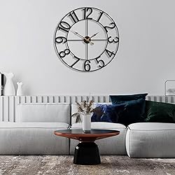 Sorbus Large Wall Clock for Living Room Decor