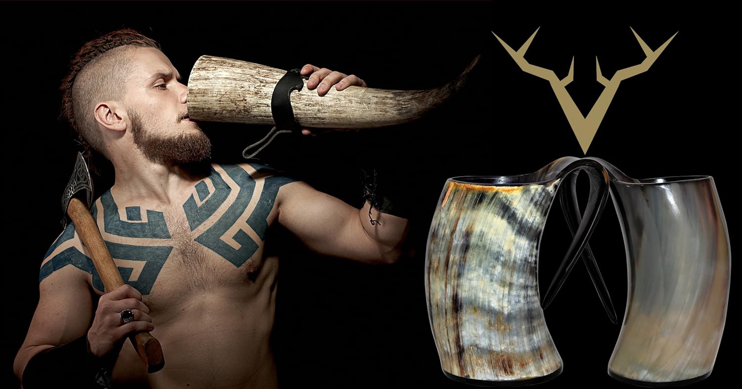 Image result for vikings horn cup