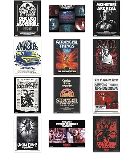 Amazon.com: Netflix Stranger Things - Three Seasons One Sheet Wall