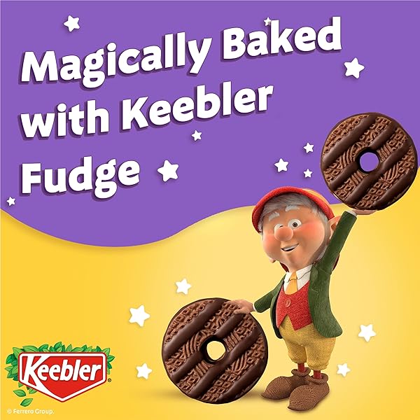 KEEBLER FUDGE STRIPE DOUBLE FUDGE COOKIES – 11.5OZ