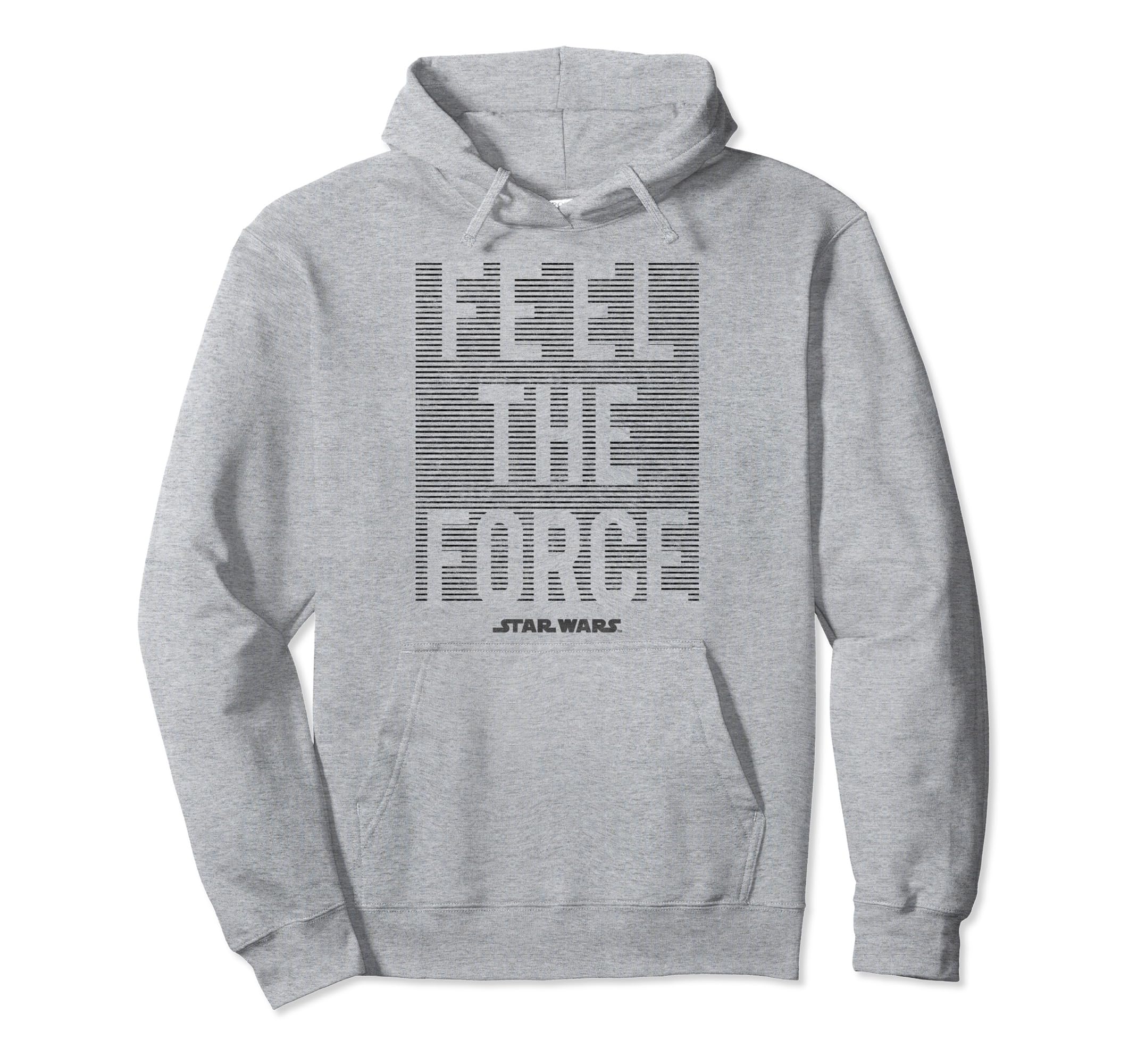 Star Wars Last Jedi Force Feels Lines Stamp Pullover Hoodie