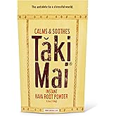Taki Mai Instant Kava Kava Powder 5.2 oz – Pure Noble Kava Root Powder, Natural Relaxation Aid for Calmness, Stress Relief, and Sleep Support, No-Strain Mix Rapid Calm Rituals