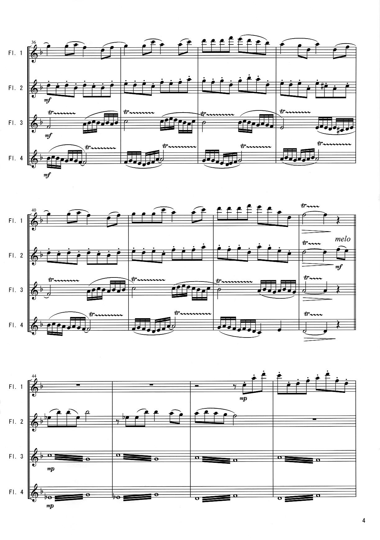 Fq006 風の通り道 となりのトトロ より 久石譲 Kaze No Toorimichi Studio Ghibli フルート四重奏 4flutes 編曲 井関 るみ アールミュージック 本 通販 Amazon