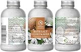 AROMATIKA Coconut Monoi Bath Salts 600g Natural Sea Salt Aromatherapy Soak view 3