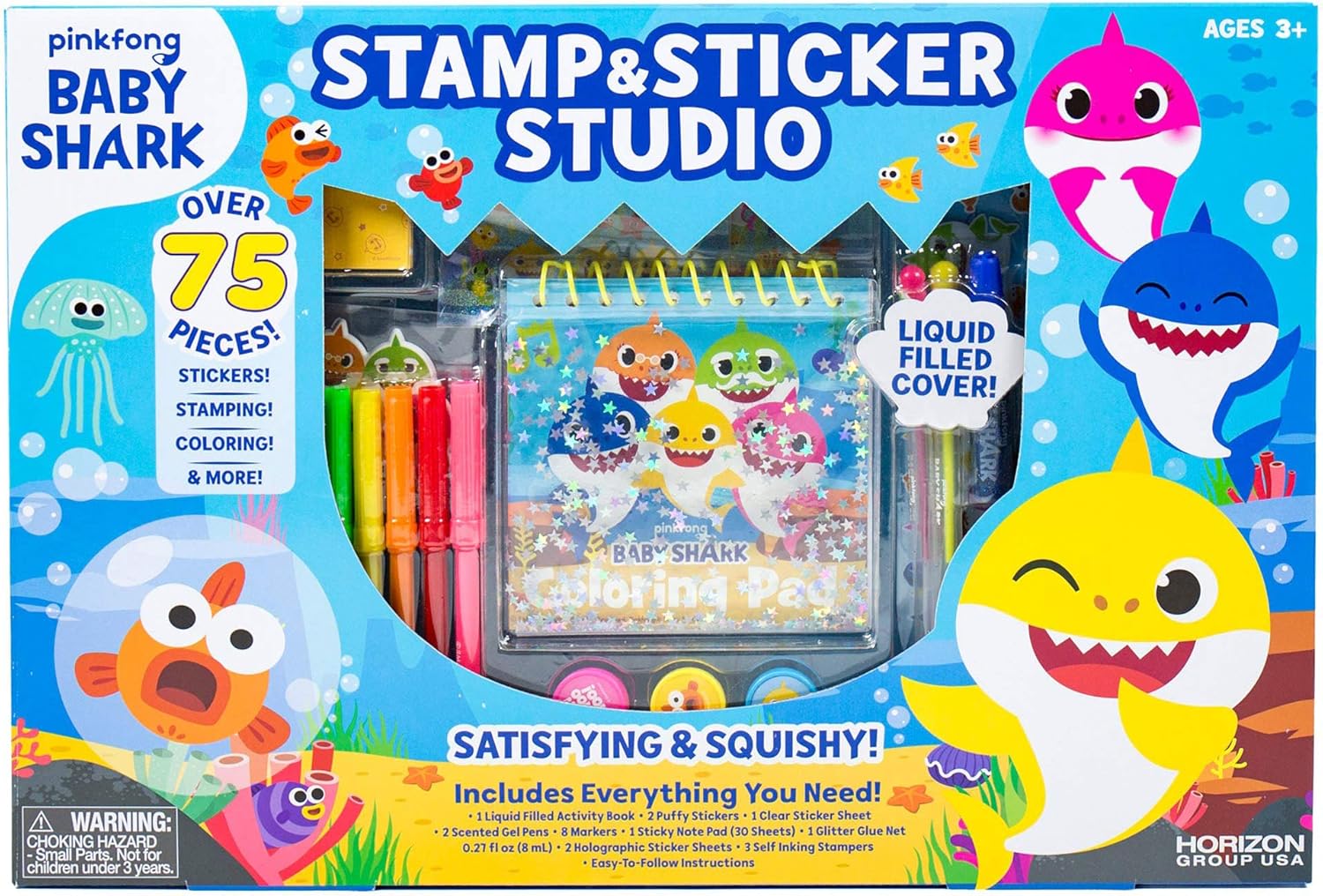 baby shark stickers amazon