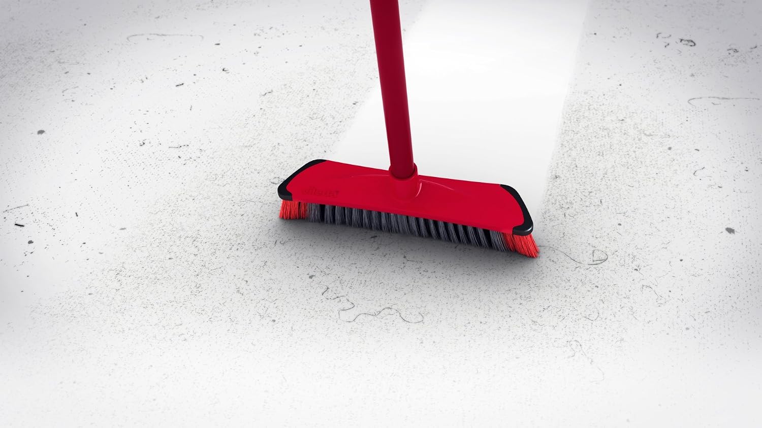 Vileda 3 Action Broom, Red, 330 mm - Image 5