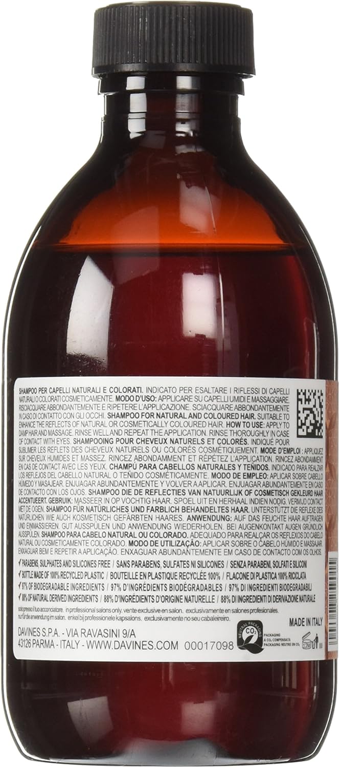 Davines Alchemic Shampoo, Copper, 280 ml (Pack of 1) - Image 3