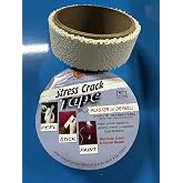 Stepsaver Products Self Adhesive Stress Crack Tape (1.25'' x 12' Textured Roll) Item 7012