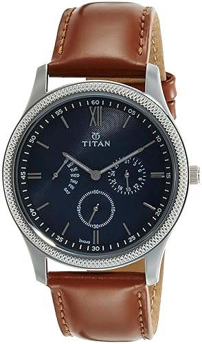 Classique Retrogrades Analog Blue Dial Mens Watch - 1768SL03