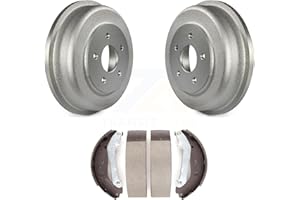 Transit Auto Rear Coated Brake Drum Shoes Kit Replacement For 2010-2013 Ford Connect KGN-100045