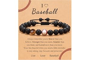 UNGENT THEM Gifts for Teen Boys, Baseball Basketball Soccer Football Bracelet Gifts for Boys, Birthday Graduation Gifts for Boys, Son, Grandson, Brother, Nephew