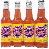4 Pack of Soda Pop Soft Drink 12oz Glass Bottles (12oz, Shirley Temple)