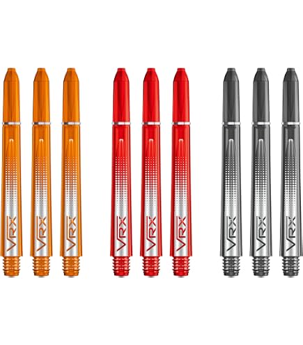 RED DRAGON Nitrotech Lot de 9 tiges intermédiaires Bleu RED DRAGON Nitrotech Lot de 9 tiges intermédiaires Bleu