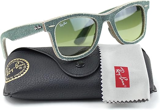 green frame ray ban sunglasses