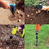 Molinter Garden Auger Drill 4cm x 22cm, Steel Hole Excavator Tool view 7