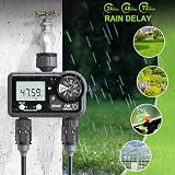 johgee Water Timer 2 Outlet, IP54 Waterproof Garden Hose Timer view 5
