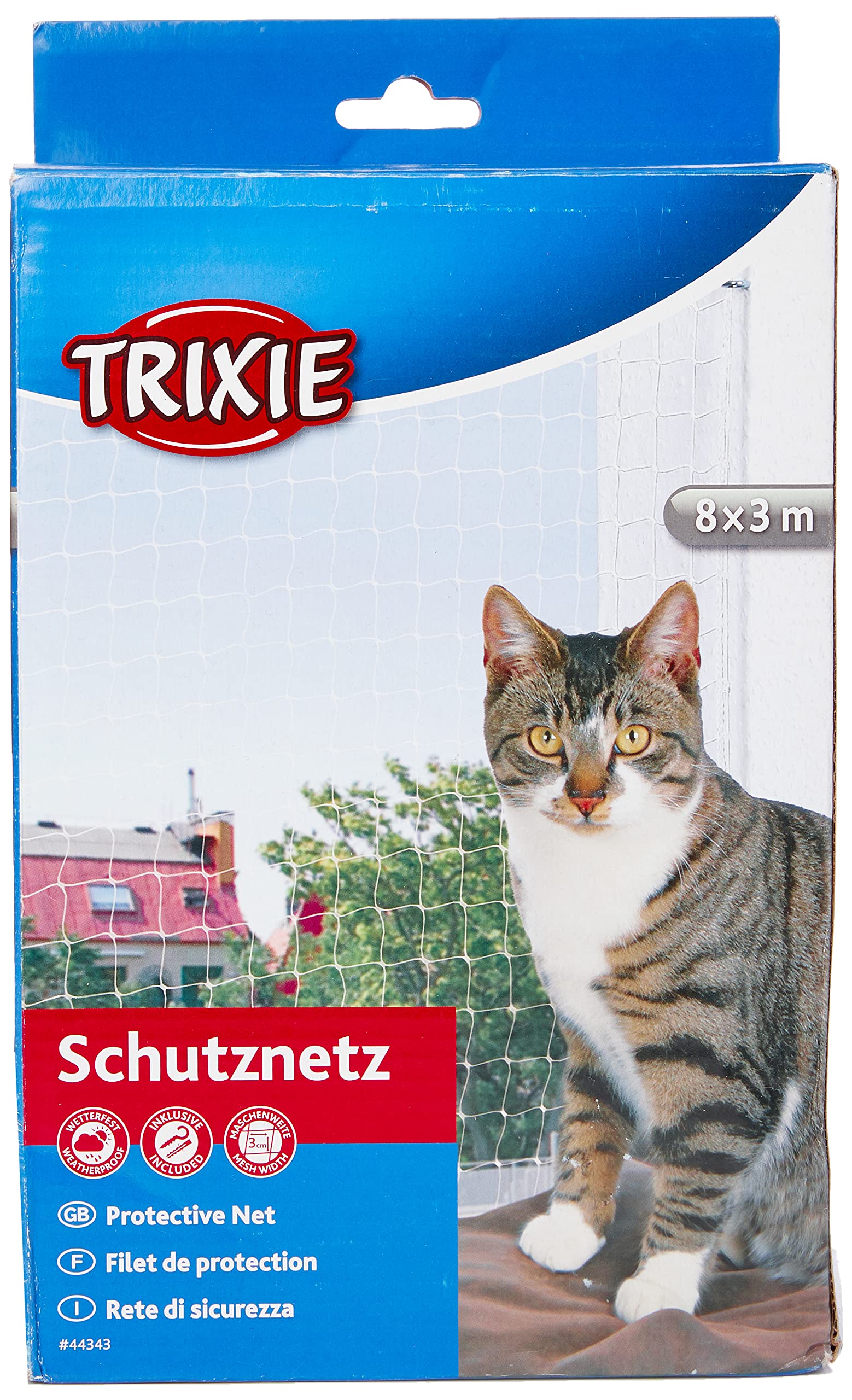 Trixie Protective Net, 8 x 3 m, Transparent