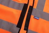 AYKRM Medium Orange Hi Viz Reflective Vest High Visibility Waistcoat view 3