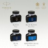 Parker Fountain Pen Ink Bottle Black QUINK 57 ml Refill view 7