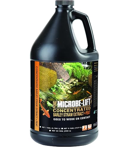 Microbe-Lift Barley Straw Pellets – Natural Pond Water Clarifier, 100% Organic, Improves Water Clarity & Balance