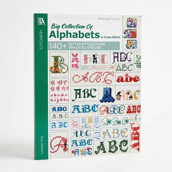 Vintage Alphabet Cross Stitch Encyclopedia: 150 Antique Designs
