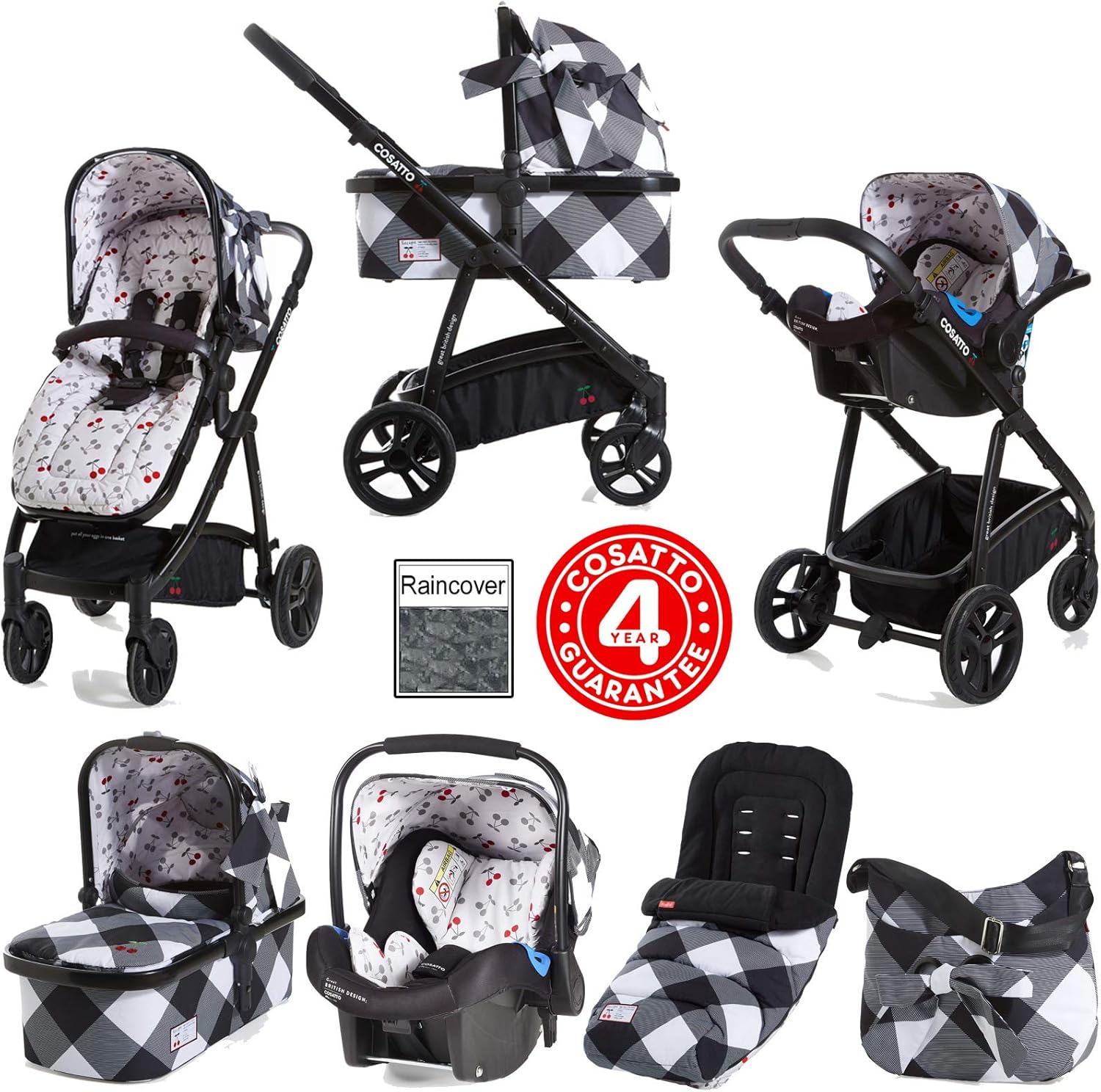 second hand cosatto travel system