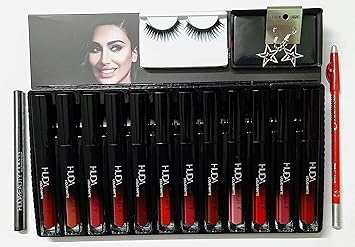 amazon huda beauty lipstick set