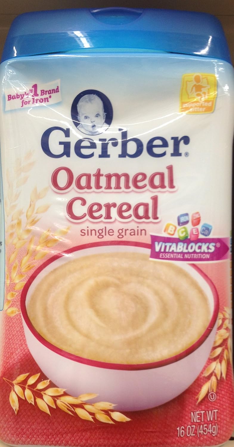 gerber oatmeal 16 oz