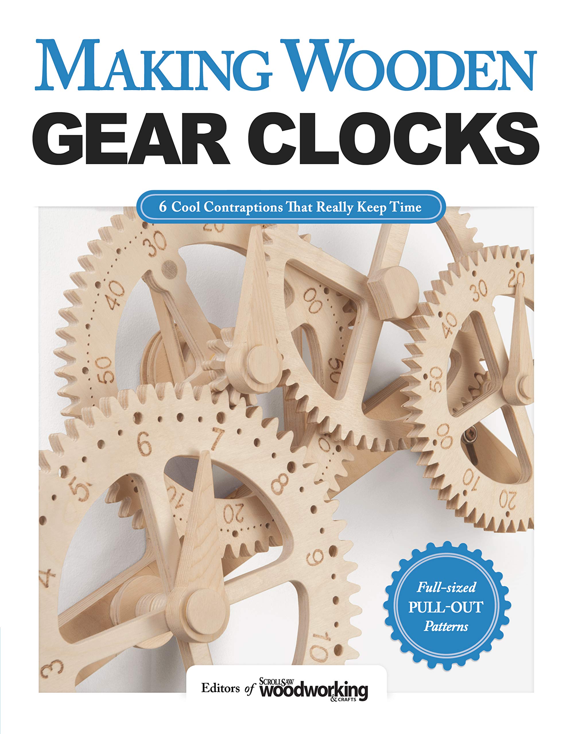 Making Wooden Gear Clocks: Amazon.es: Scroll Saw Woodworking and Crafts Magazine: Libros en idiomas extranjeros