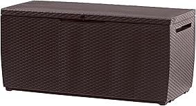 Keter Capri Arcón exterior, Marrón, 53.5x123x57 cm 