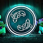 KAQRI The Zodiac Horoscope Neon Sign, Pisces Zodiac Neon Sign - 12.6