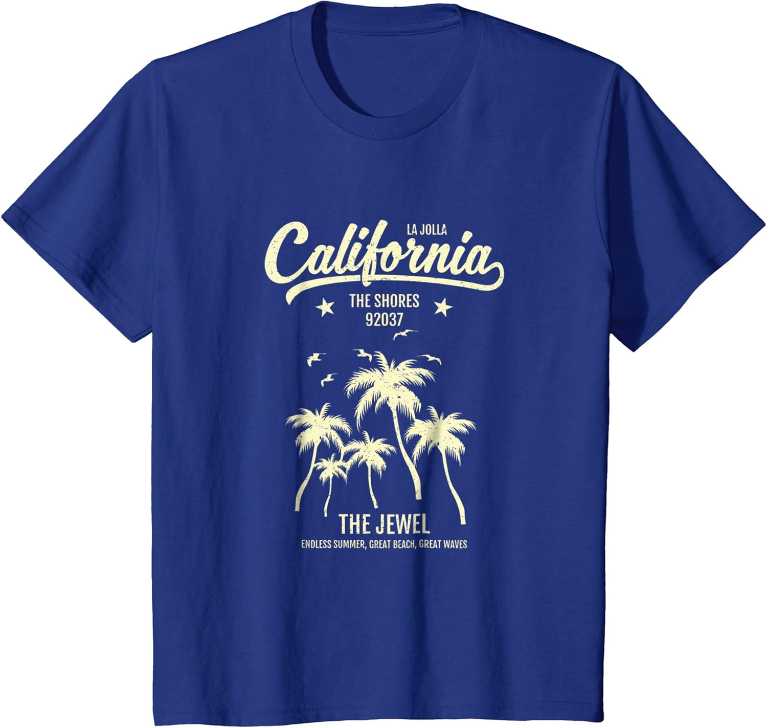 La Jolla CA California TShirt Tee Jewel San Diego 92037