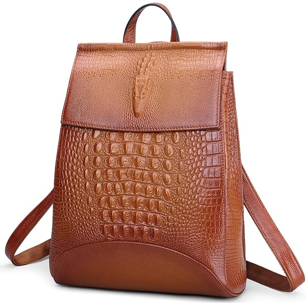Amazon.com: American Darling Backpack Crocodile Embossed  display picture 1