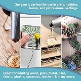 Smith’s Professional 7mm x 100mm Glue Sticks 50 Pack Clear EVA RoHS Certified view 6