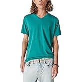 Lucky Brand Mens Lucky Brand Men's Venice Burnout Vee-Neck Tee
