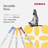 Zebra Pen MILDLINER Dual Tip Highlighters 5 Pack Assorted Colors view 5