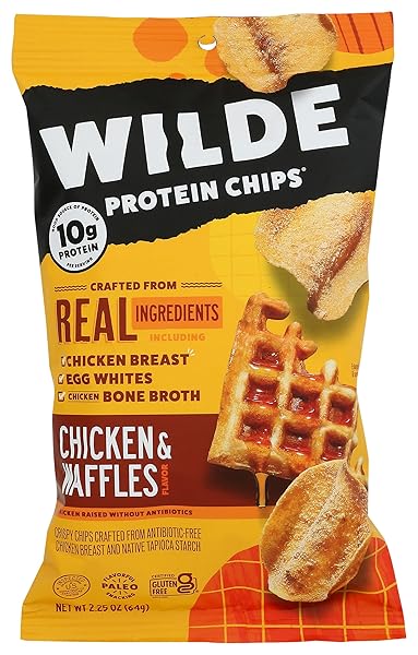 CHICKEN AND WAFFLES CHICKEN CHIPS BY WILDE CHIPS,...