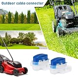GWHOLE 20Pcs Waterproof Electrical Wire Connectors for Lawn Mowers view 7