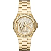 Michael Kors Lennox Women's Watch, Stainless Steel Watch for Women with Steel or Silicone Band